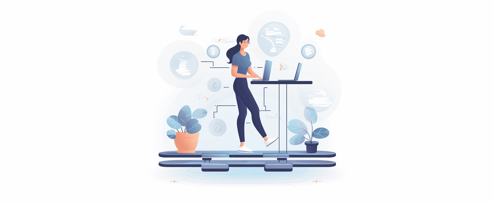 Stand, Walk, Think: The Impact of Standing Desks and Walking Pads on Productivity and Clarity of Thinking