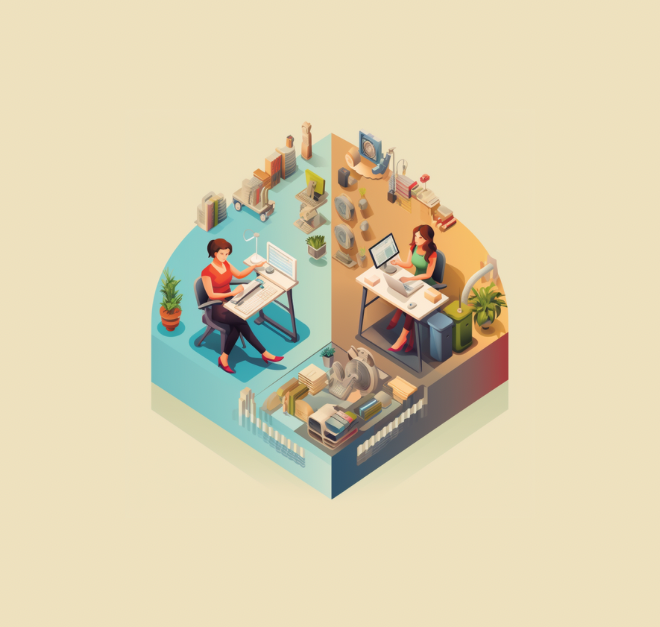 Image of: Efficiency or Productivity: Navigate the Path to Optimal Work Performance